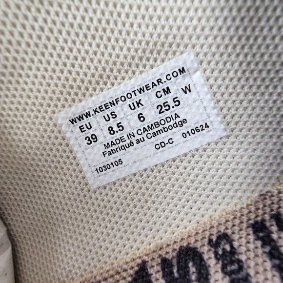 Keen Hypowser Wrap Shoe Womens 8.5 Granite Green Allover Cusion Slip On NEW - Picture 11 of 16